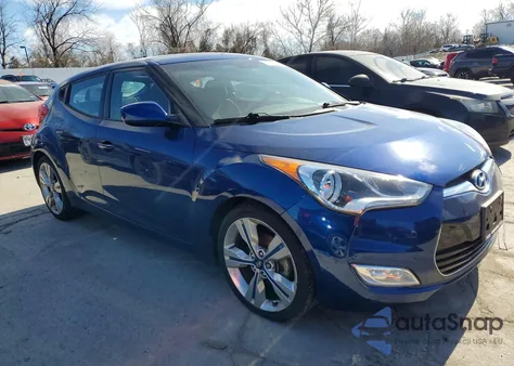 2017 Hyundai Veloster from USA, damaged, VIN KMHTC6AD2HU320459